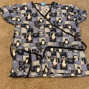 Small Cotton Scrub Top
